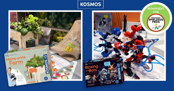 Doppelnominierung für KOSMOS beim Deutschen Spielzeugpreis