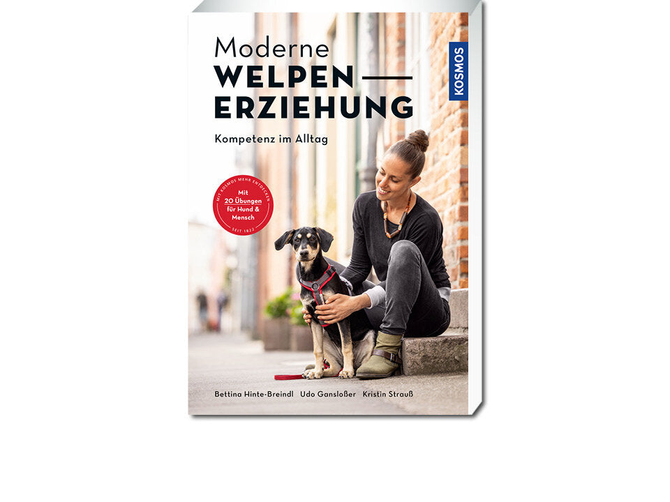 Moderne Welpenerziehung Banner