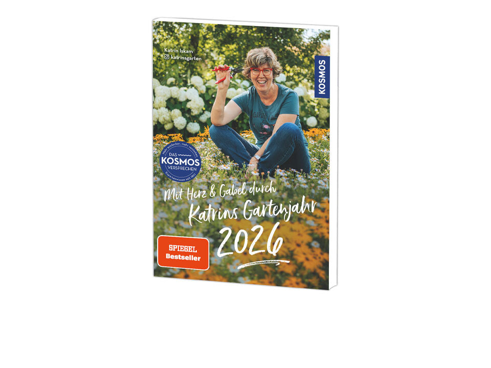 Mit Herz & Gabel durch Katrins Gartenjahr 2026 Banner