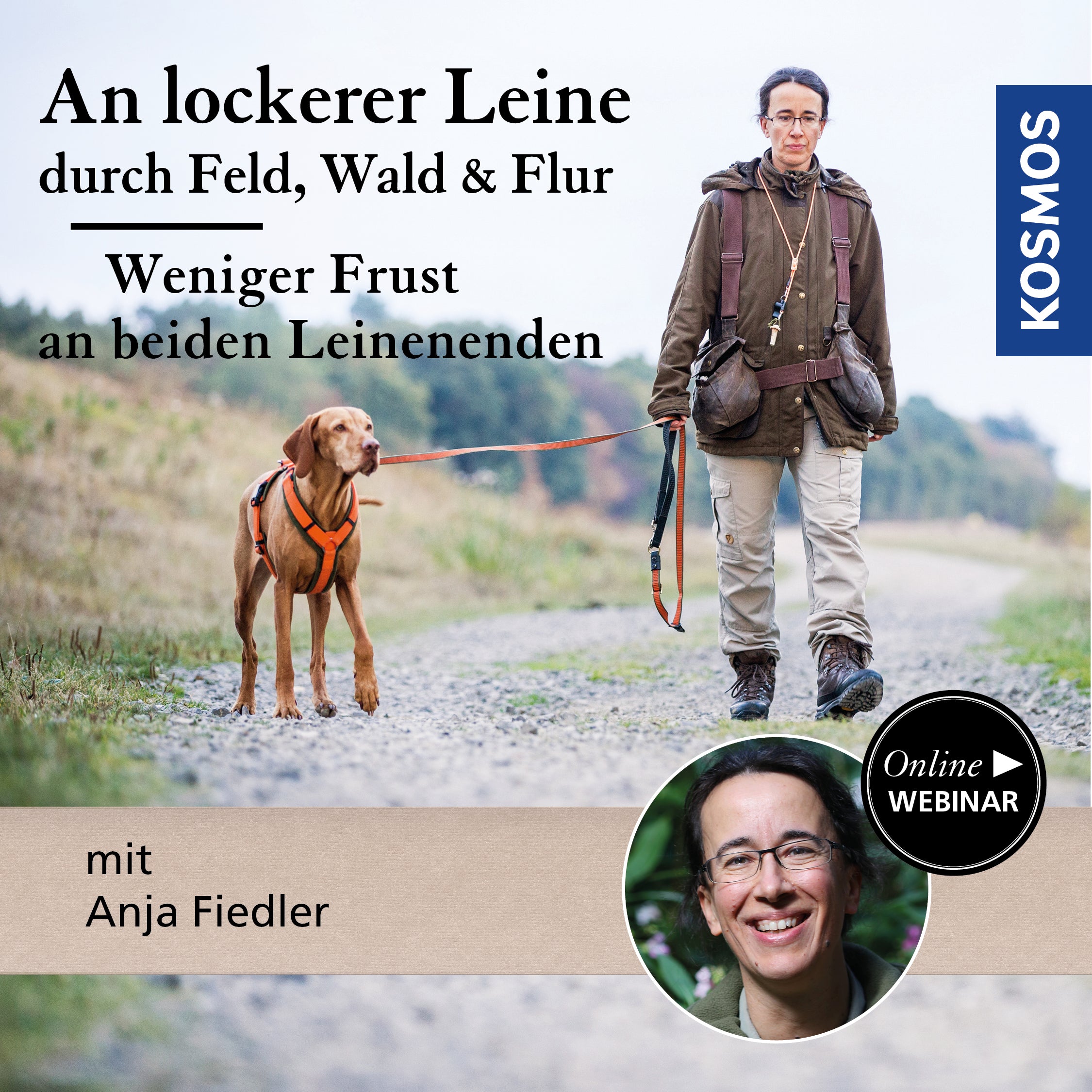 An lockerer Leine durch Feld, Wald & Flur: weniger Frust an beiden Leinenenden
