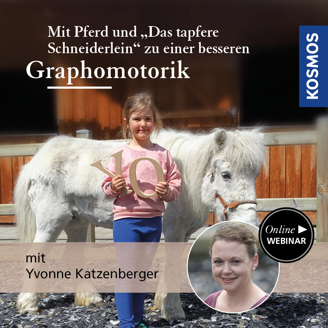 With a horse and "The Brave Little Tailor" to better graphomotor skills