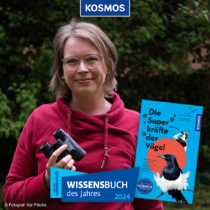„Wissensbuch des Jahres 2024“: Der Publikumspreis geht an „Die Superkräfte der Vögel“ aus dem KOSMOS Verlag