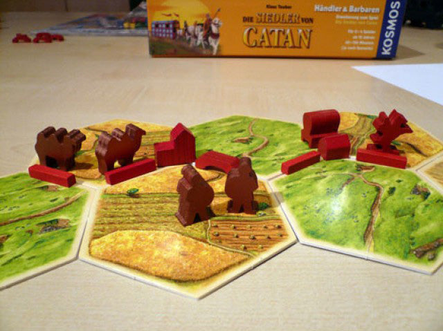CATAN - Figuren Viking-Edition - Händler & Barbaren-Erweiterung, bis 6 Spieler