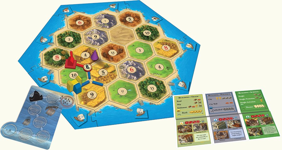 CATAN - extension Cities & Knights 5/6 player english version