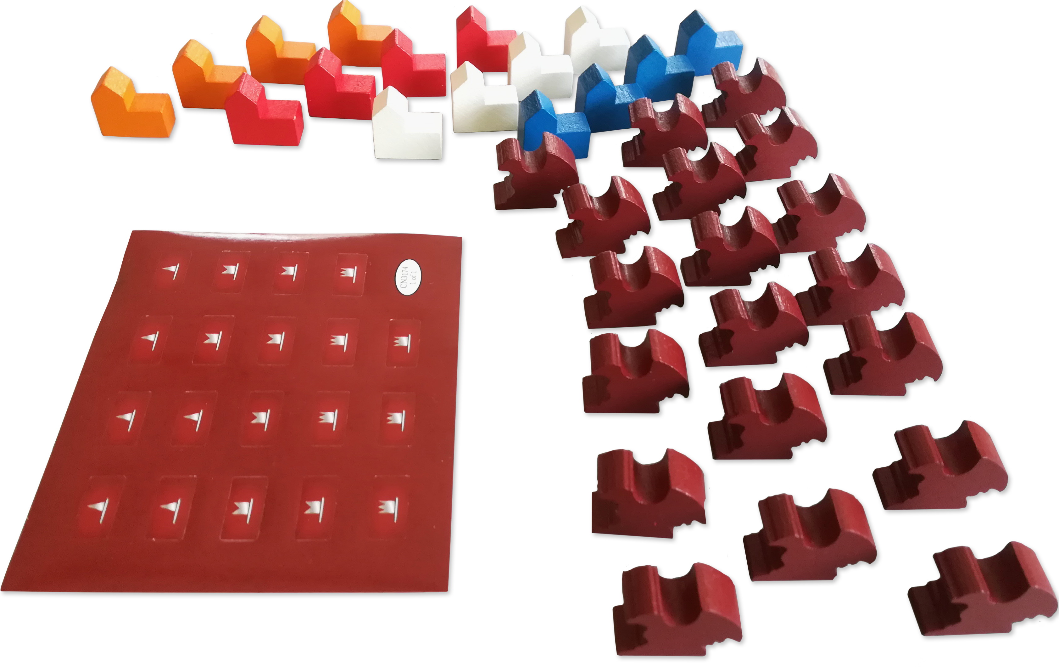 CATAN - Wooden Figures - Treasures, Dragons & Explorers, up to 4 players