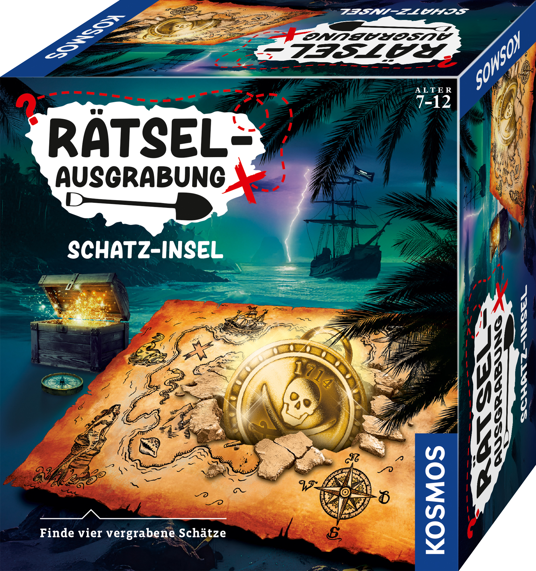 Rätsel-Ausgrabung Schatz-Insel