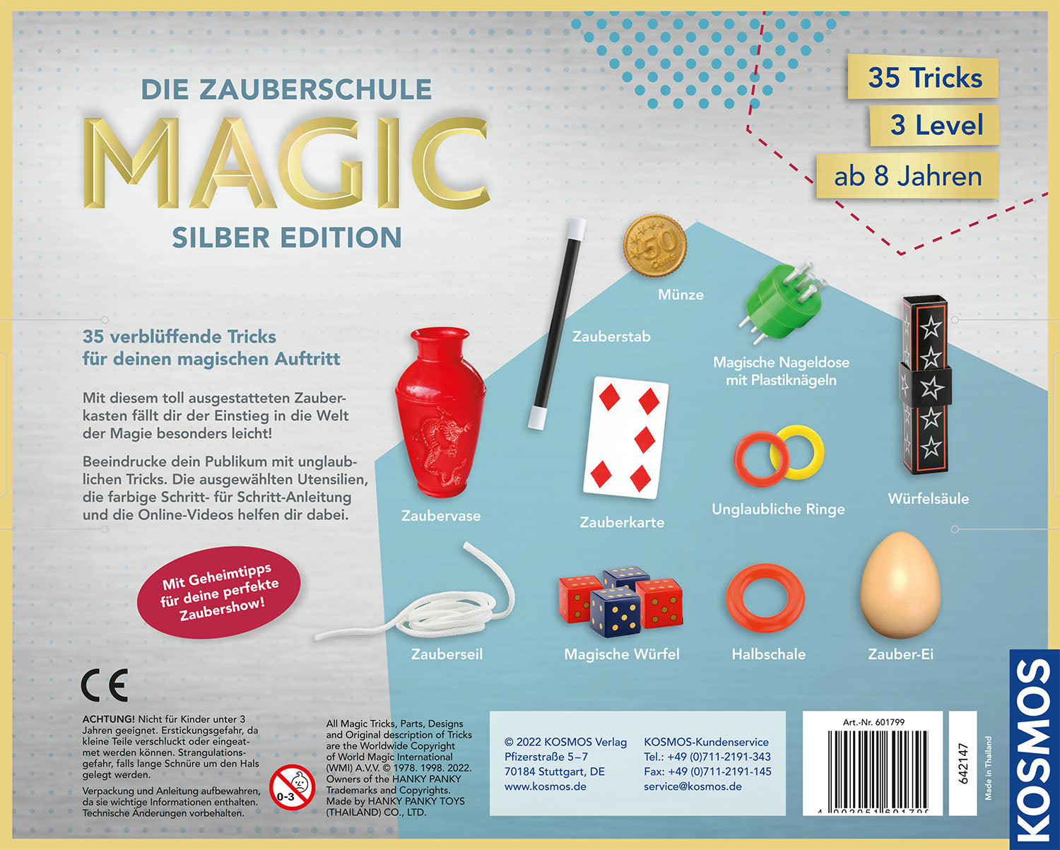 Die Zauberschule MAGIC Silber Edition