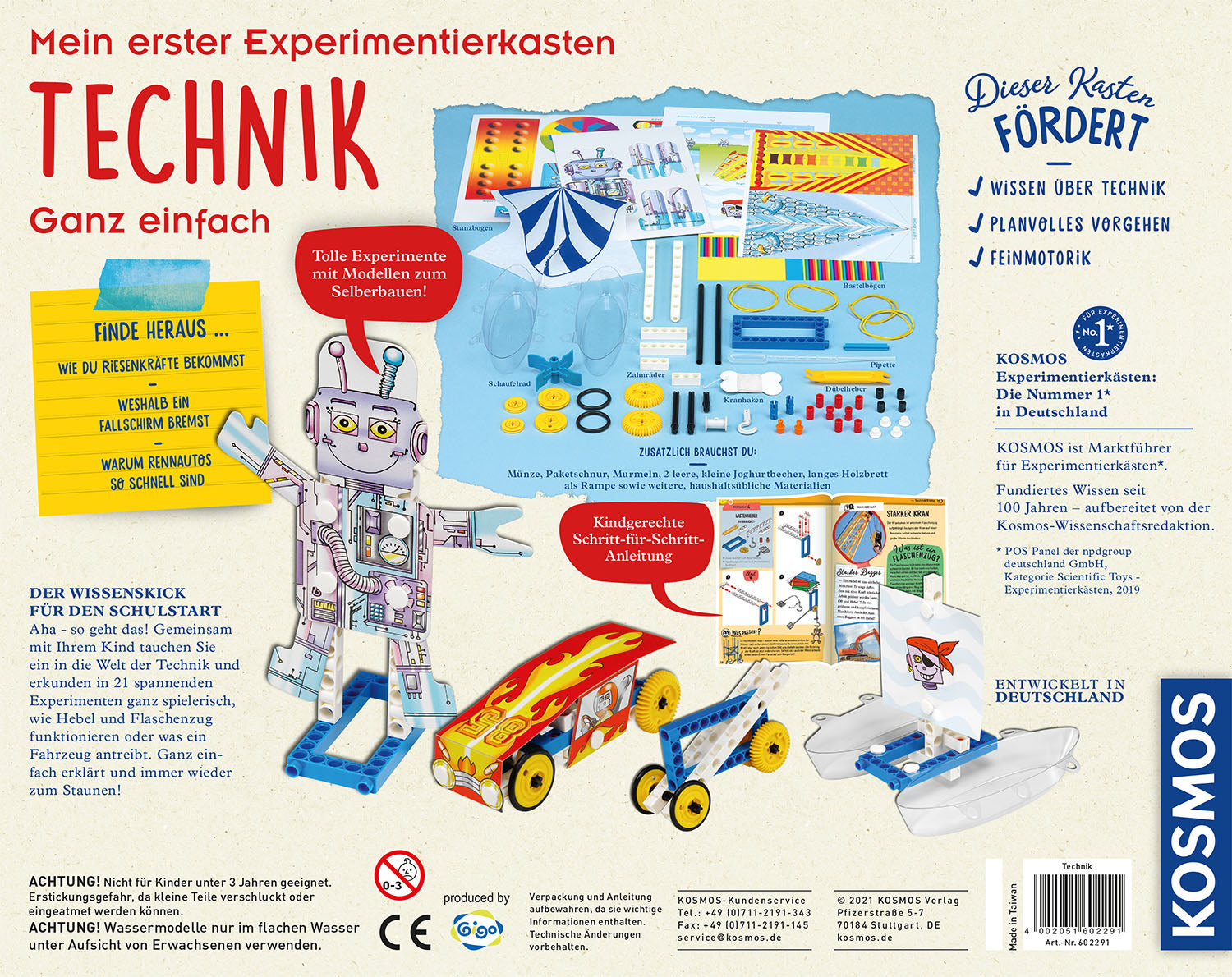 Mein erster Experimentierkasten - Technik