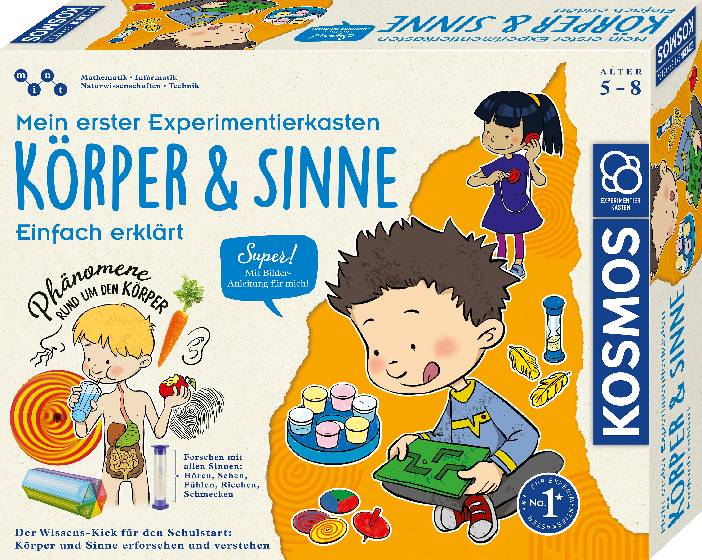 Mein erster Experimentierkasten - Körper&Sinne