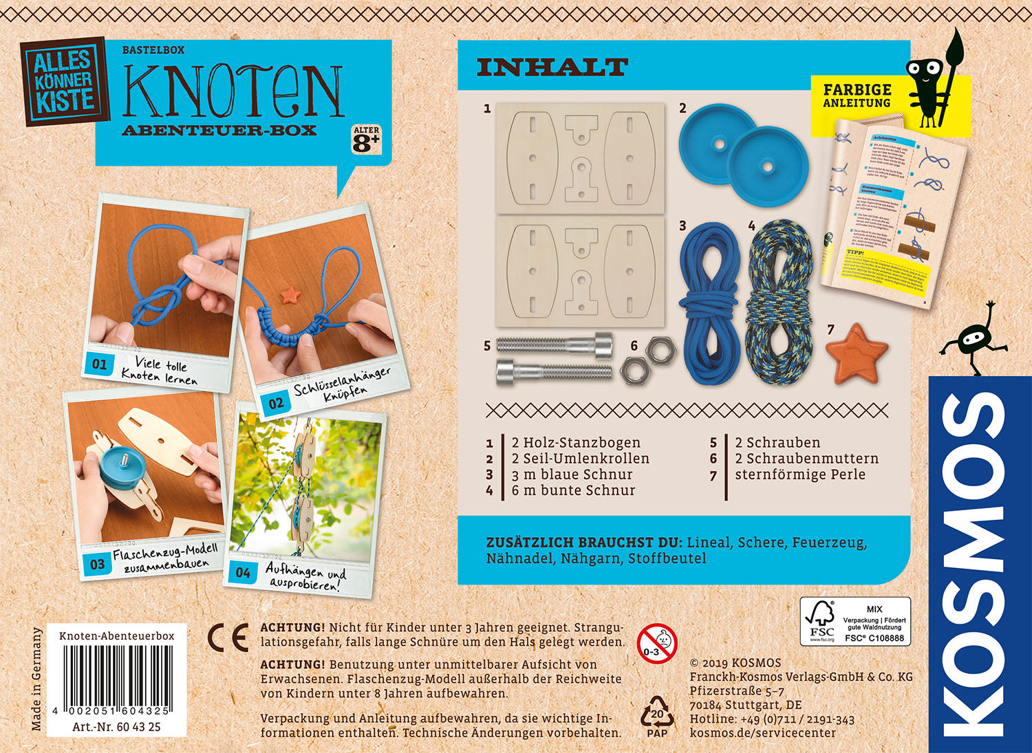 Knoten-Abenteuerbox