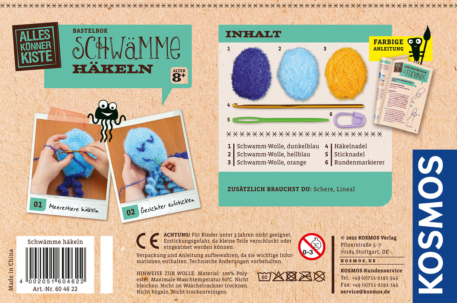 Crochet sponges