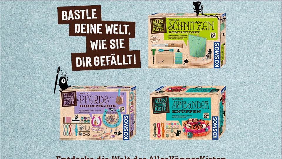 Die AllesKönnerKisten bei KOSMOS