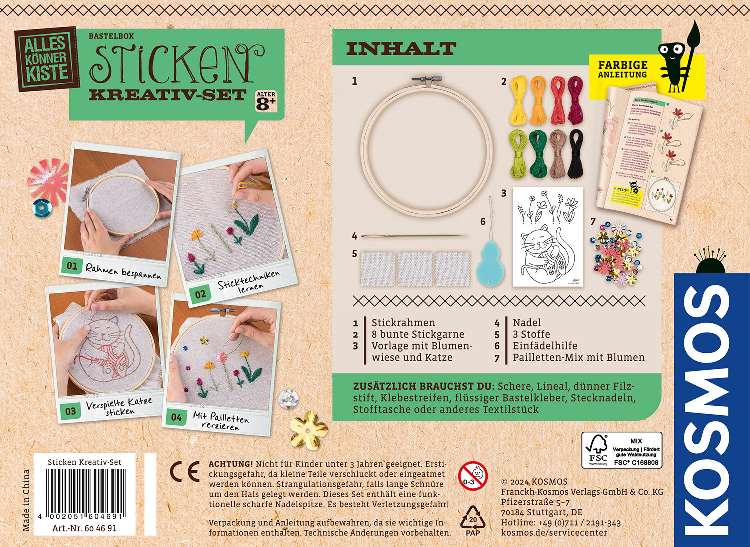 Sticken Kreativ-Set