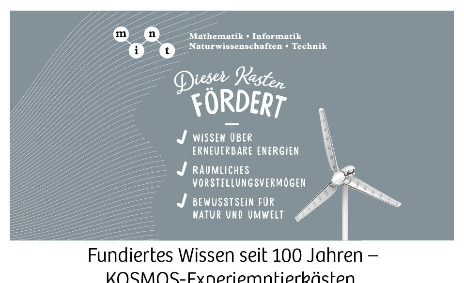 KOSMOS Experimentierkästen – Fragen stellen und Antworten finden