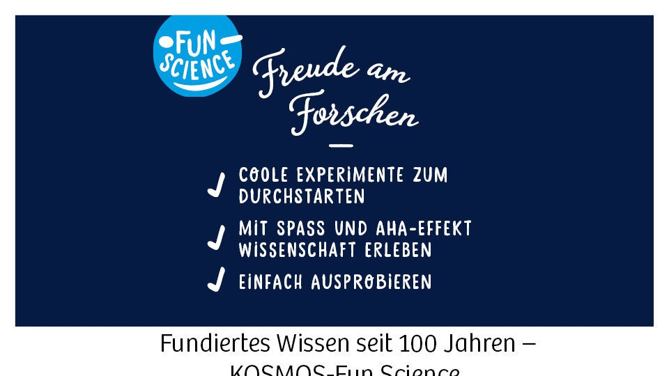 KOSMOS Experimentierkästen -Fun Science entdecken