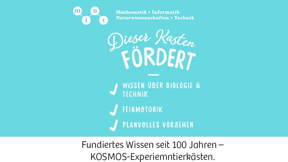 KOSMOS Experimentierkästen – Fragen stellen und Antworten finden