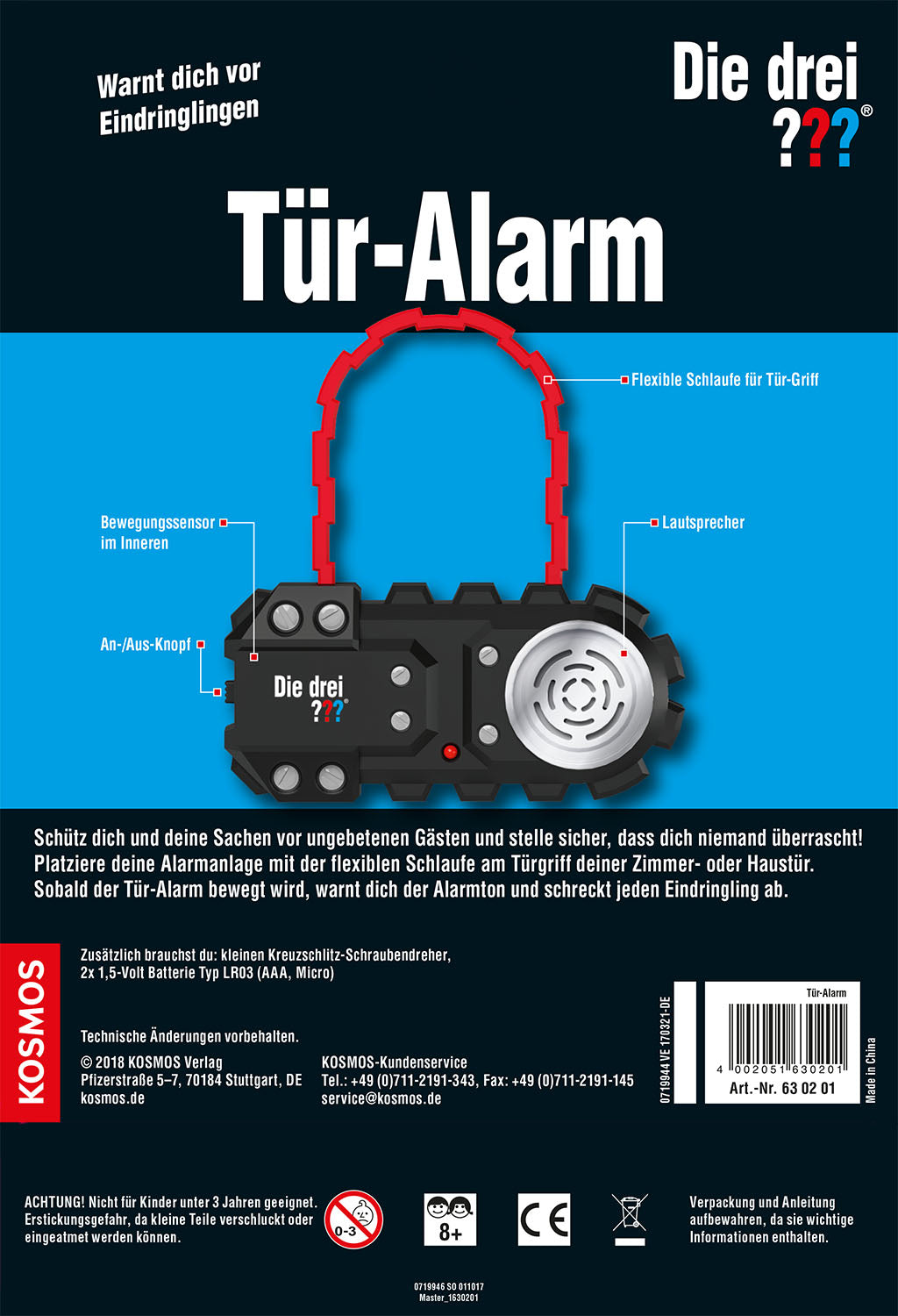 The Three Investigators Door Alarm