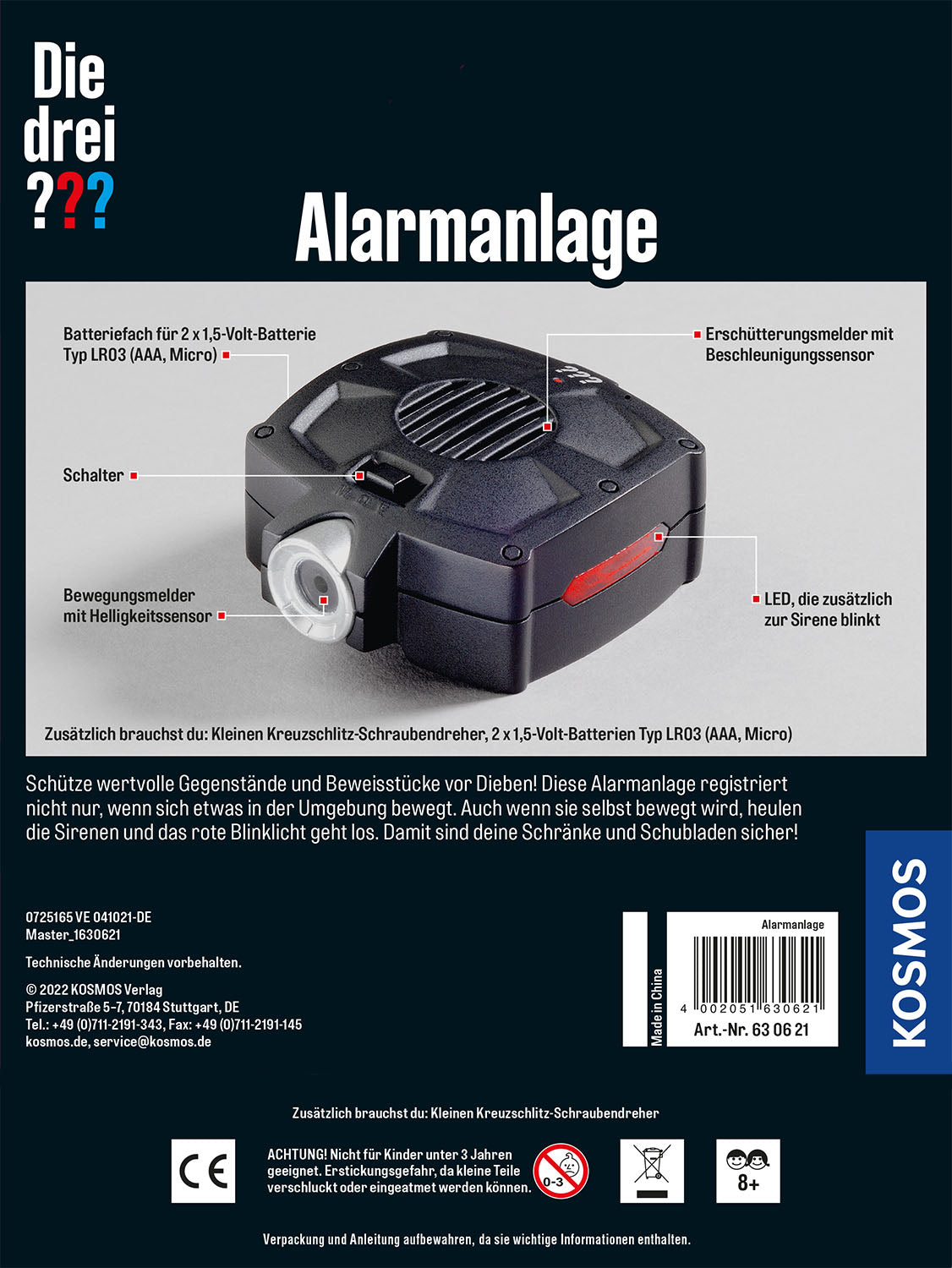Die drei ??? Alarmanlage