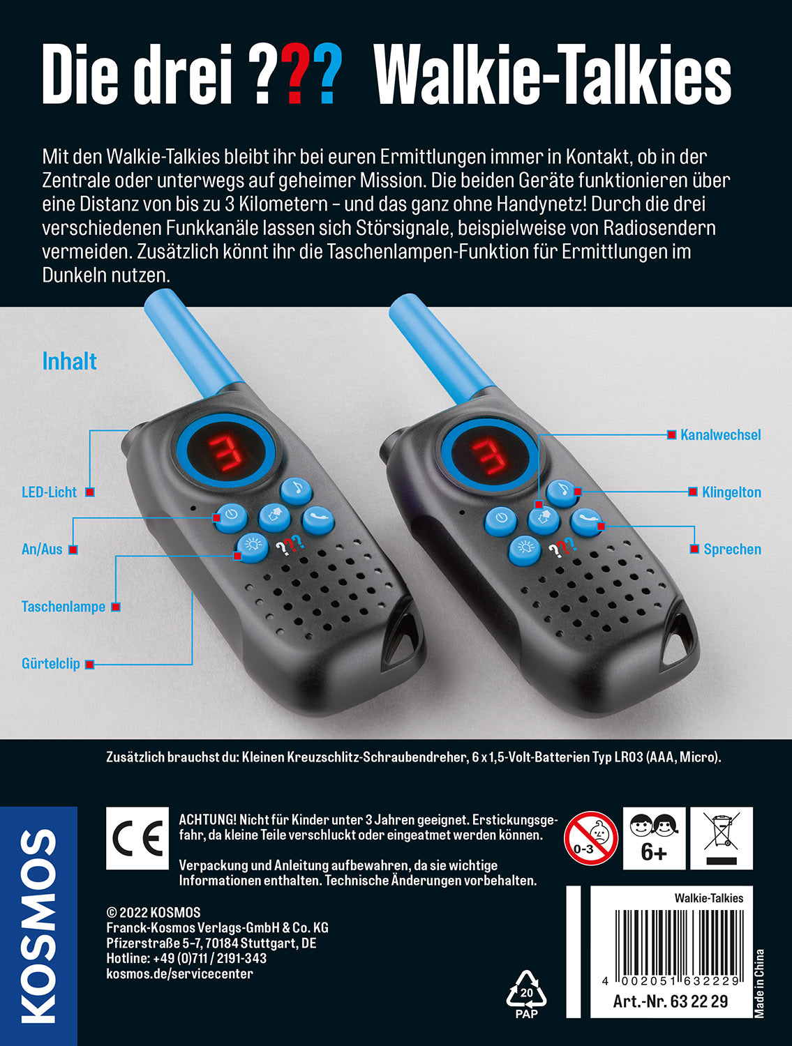 Die drei ??? - Walkie-Talkies