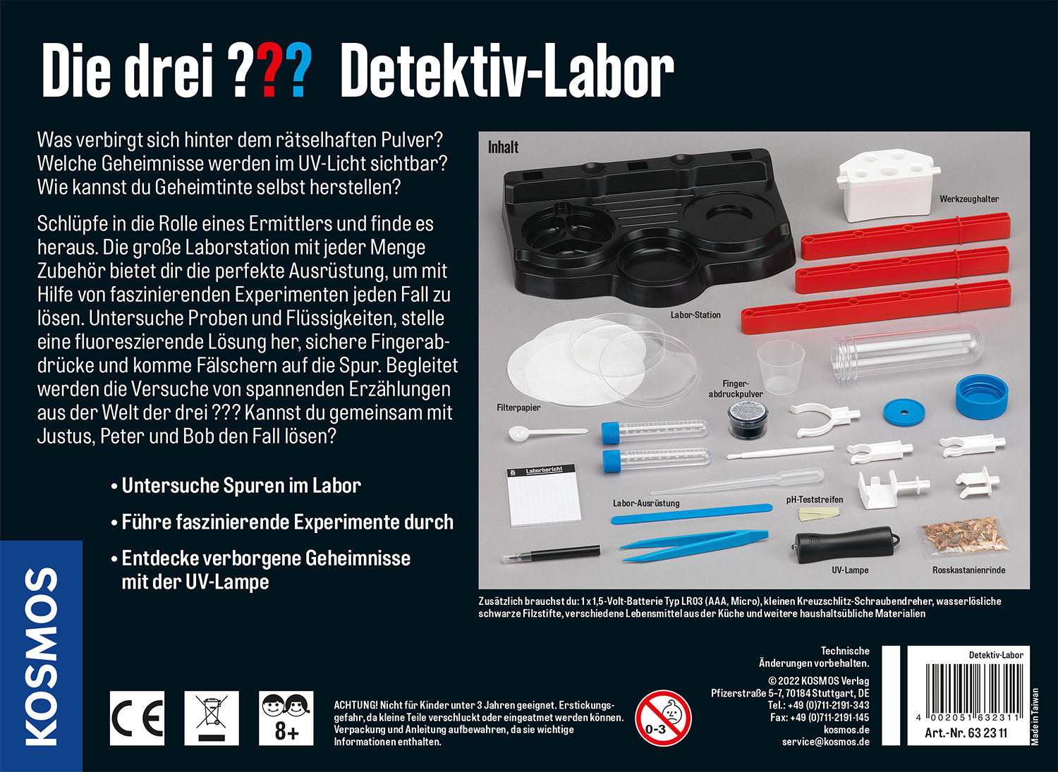 The Three Investigators Detective Lab