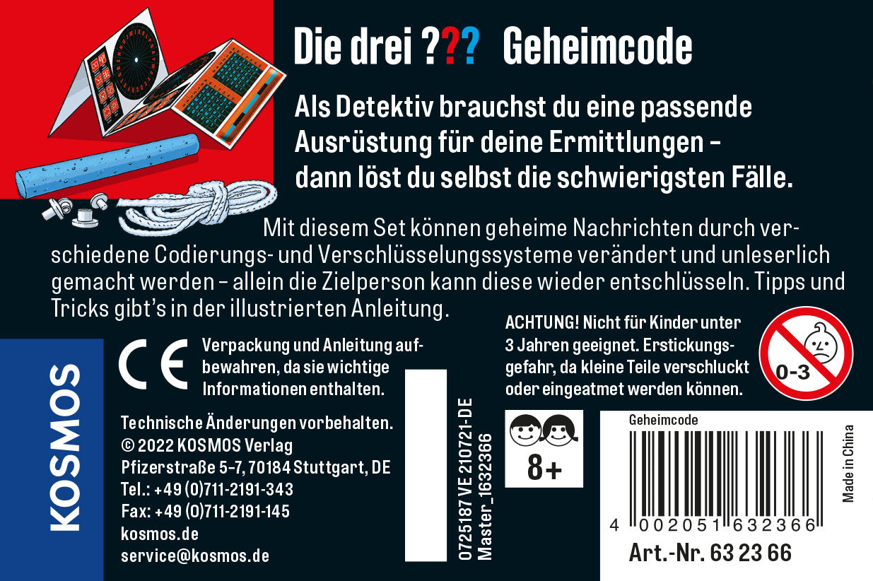 The Three Investigators Secret Code