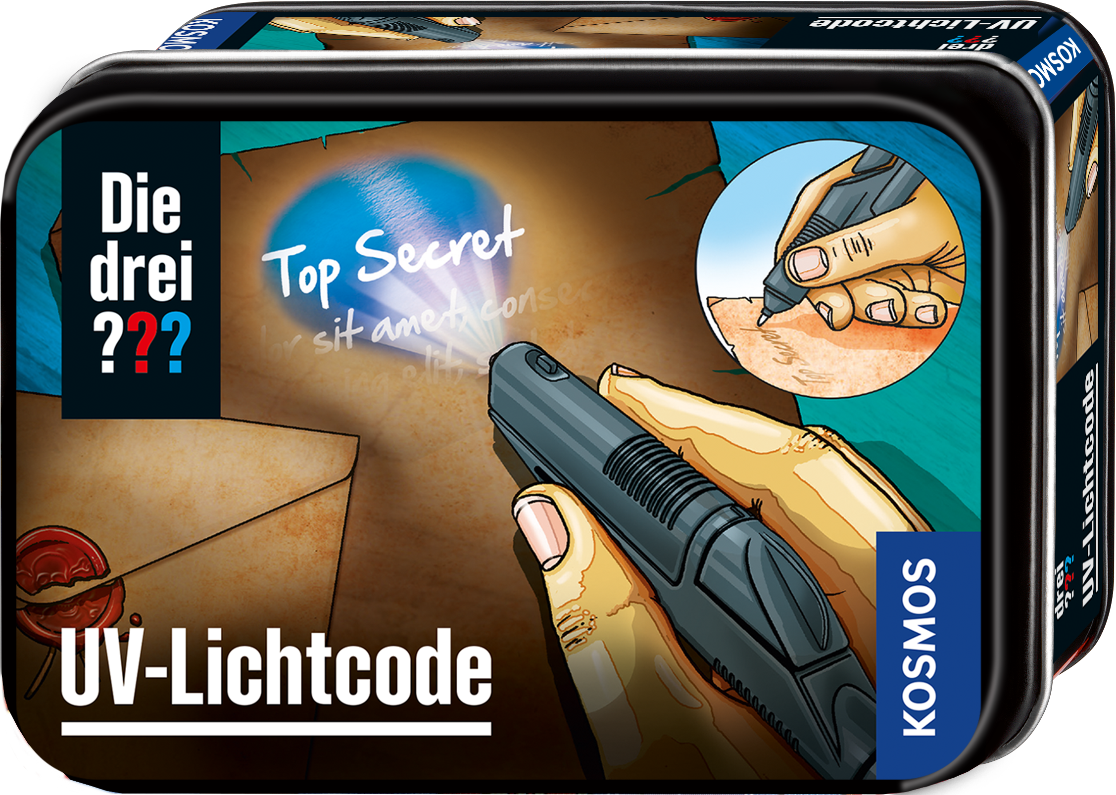 The Three ??? UV Light Code