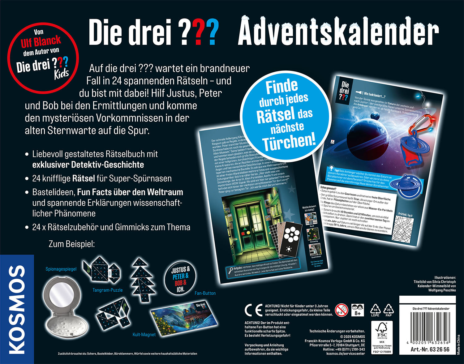 Die drei ???-Adventskalender 2025