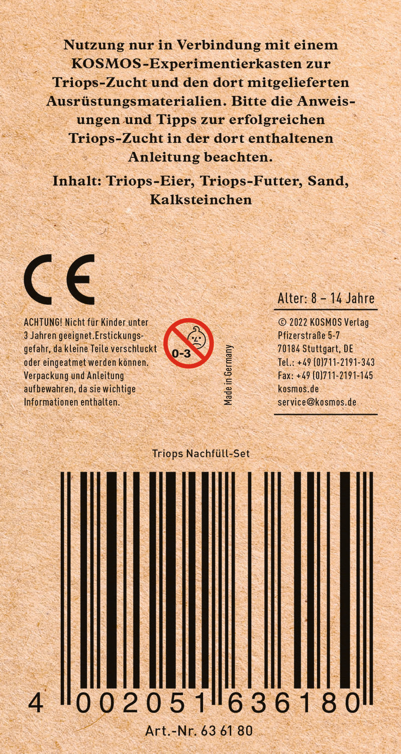 Triops Nachfüll-Set