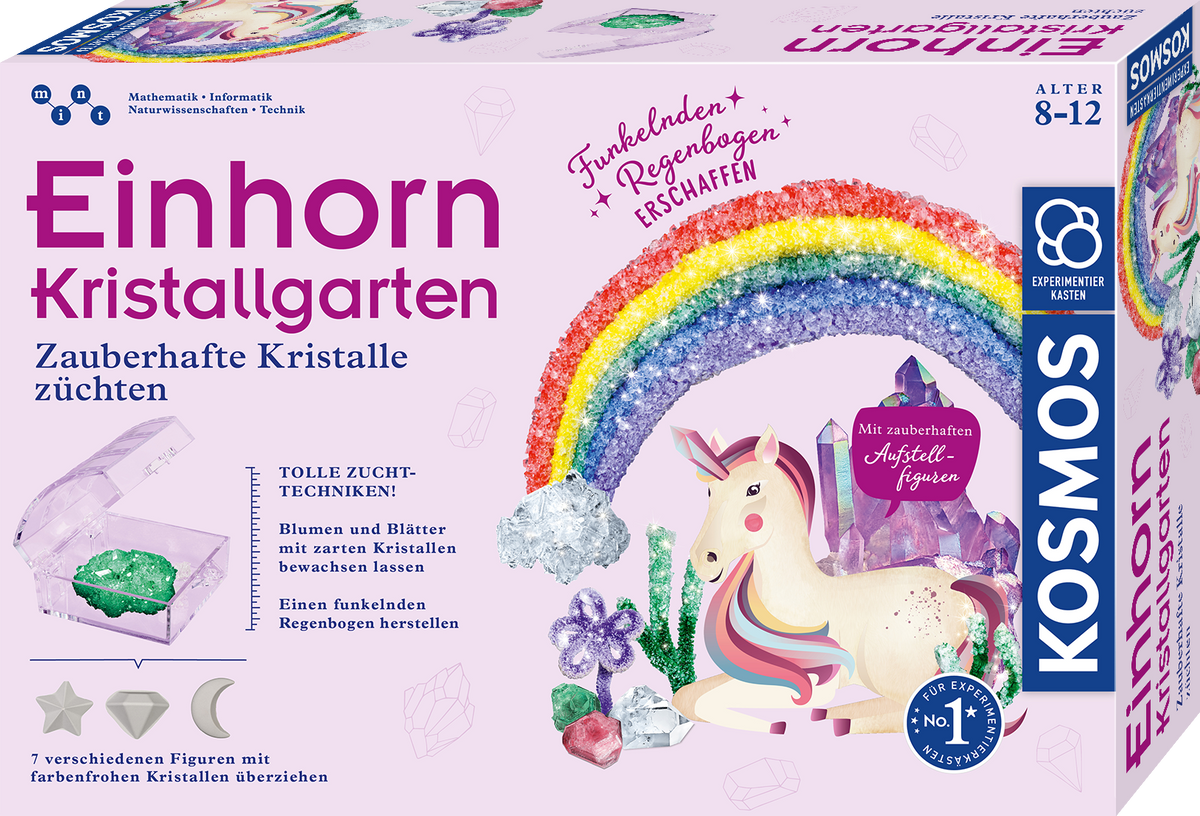 Einhorn-Kristall-Garten