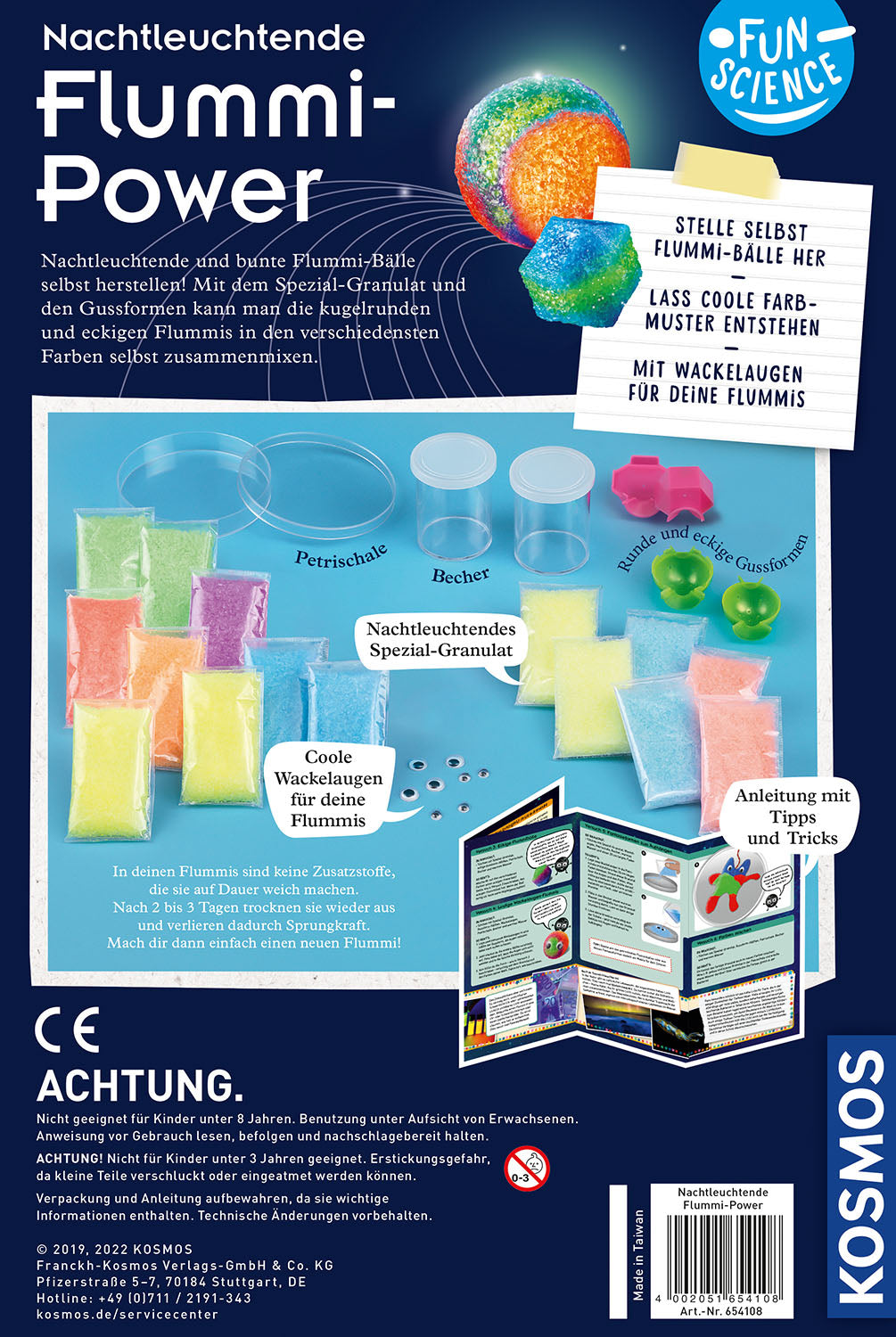 Fun Science Nachtleuchtende Flummi-Power