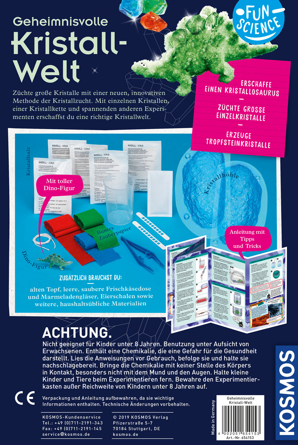 Fun Science Geheimnisvolle Kristallwelt