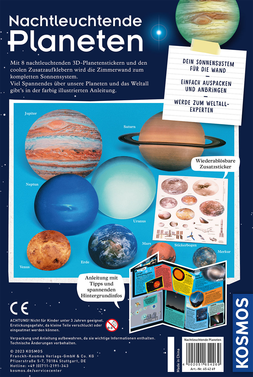 Nachtleuchtende Planeten