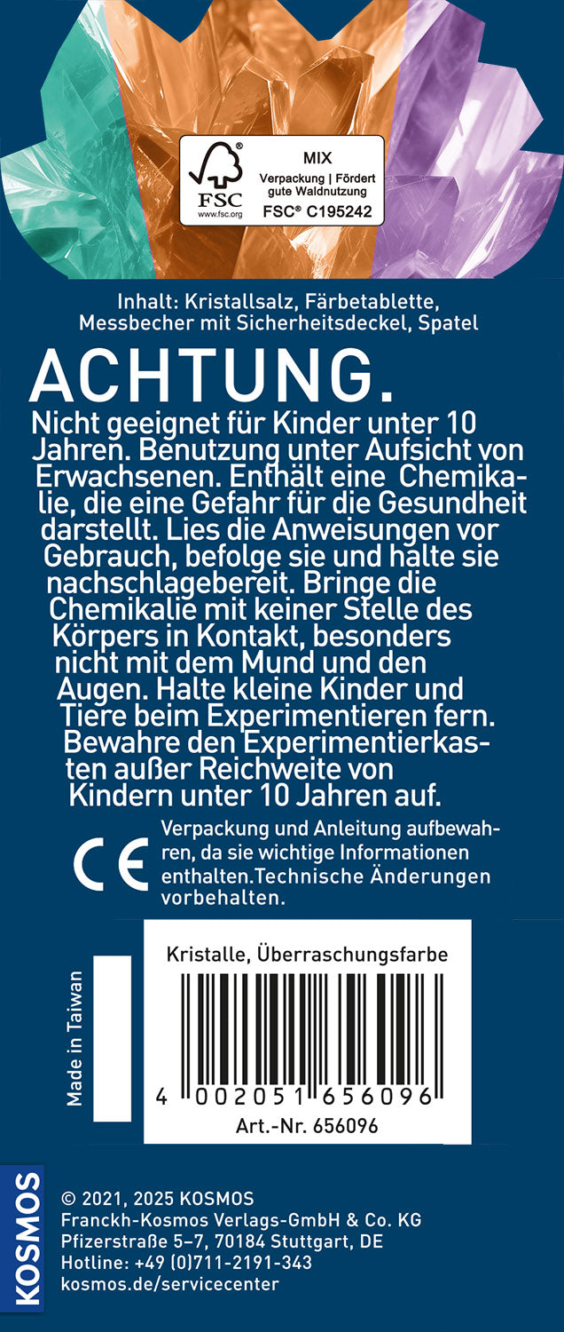 Überraschungs-Kristalle