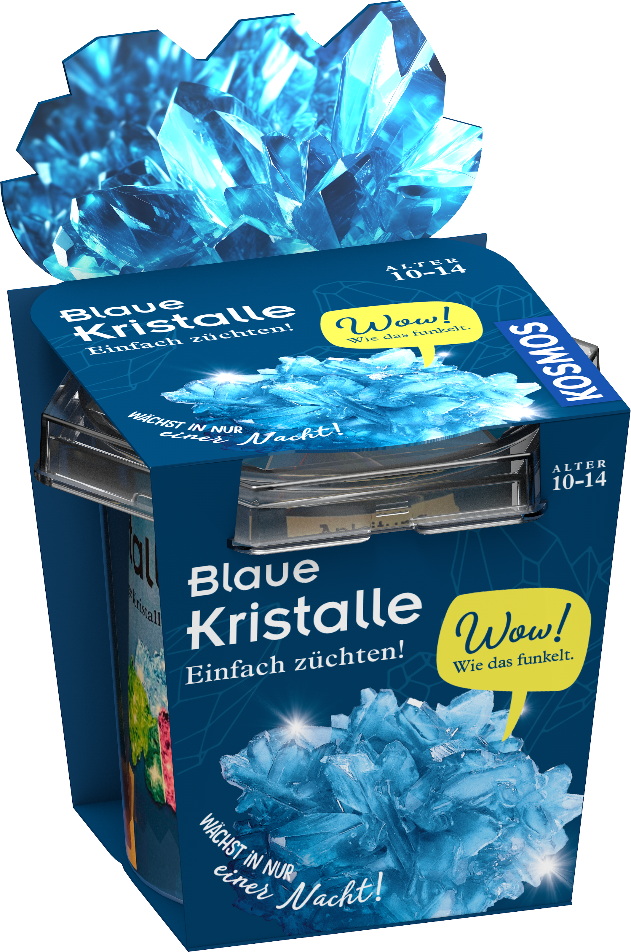Blaue Kristalle