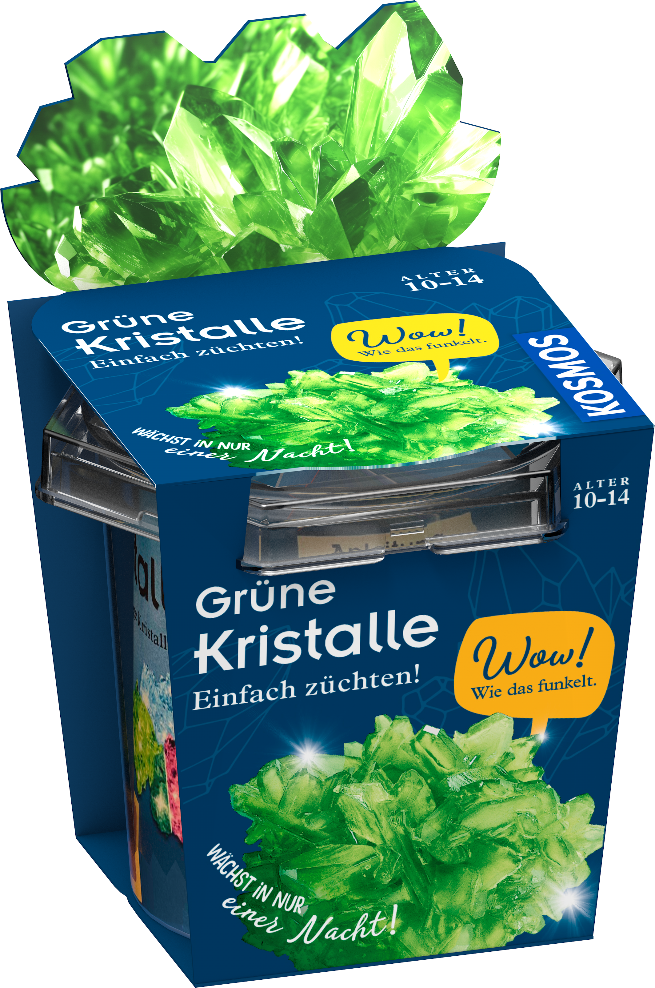 Green crystals