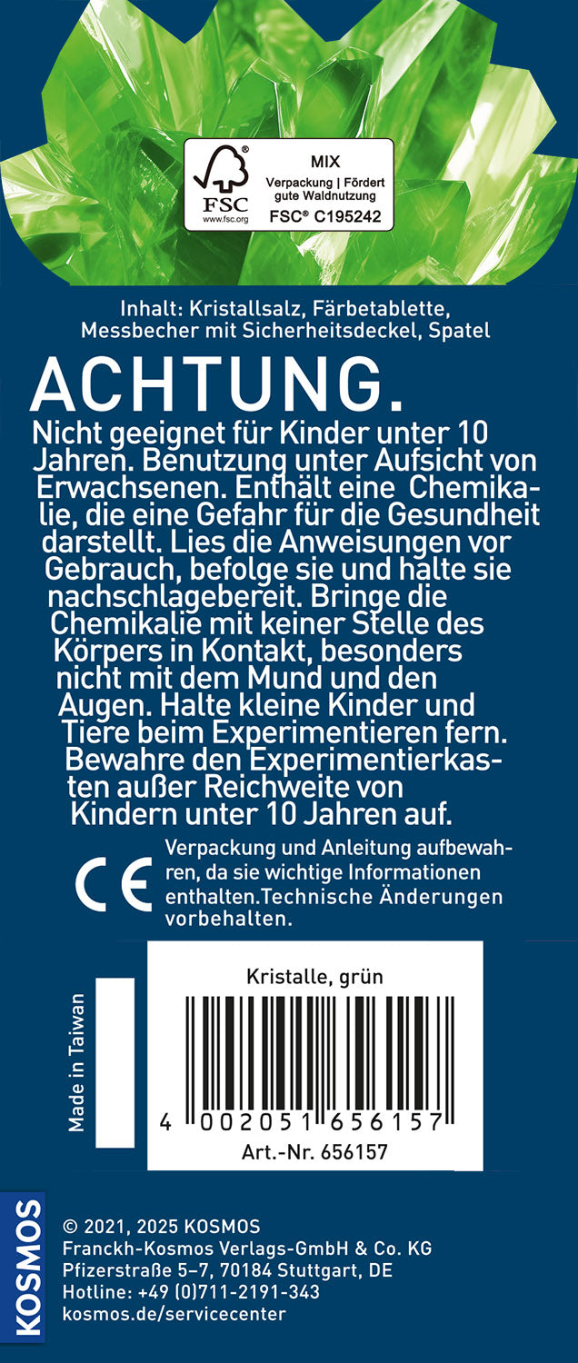 Grüne Kristalle