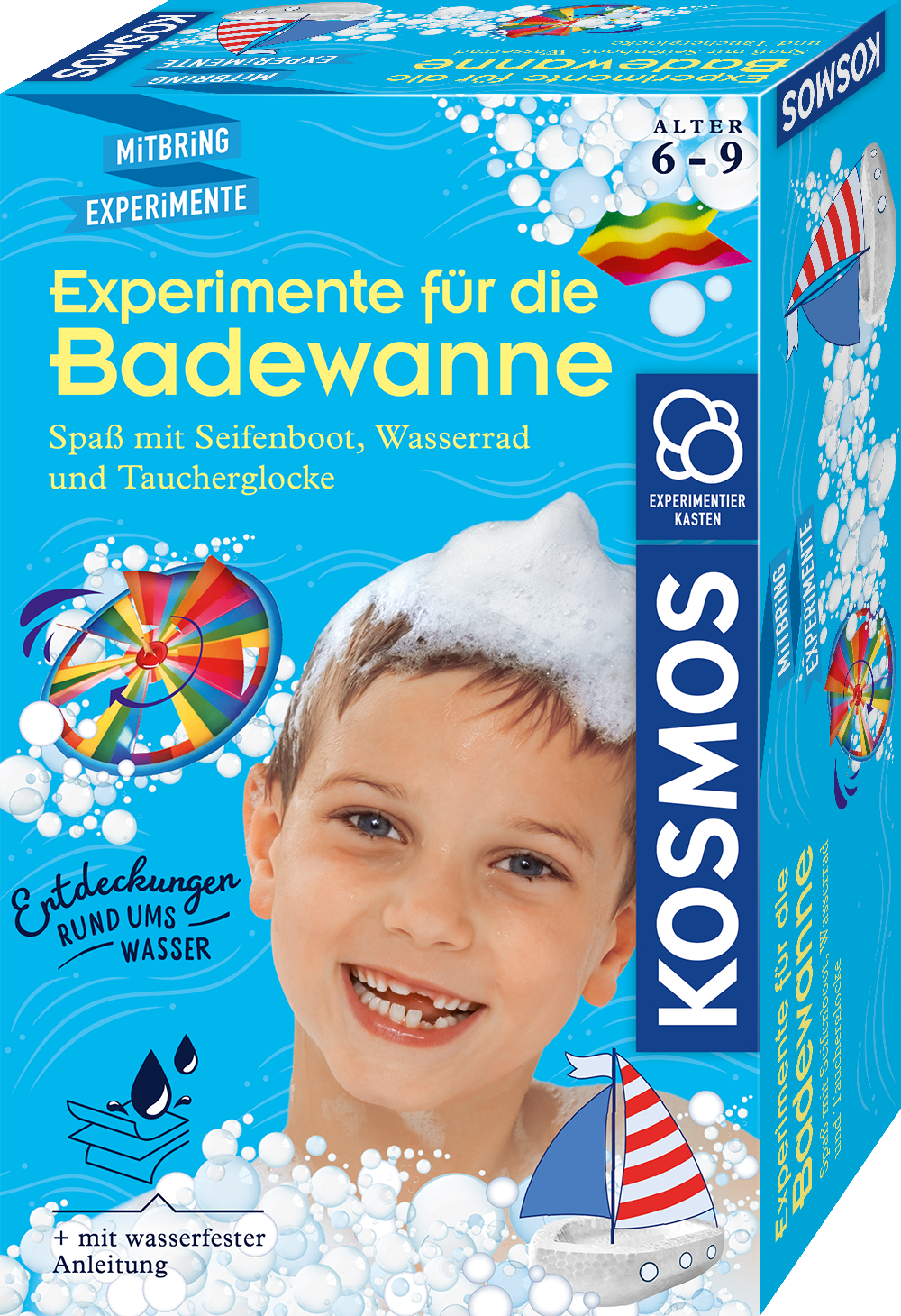 Experimente für die Badewanne