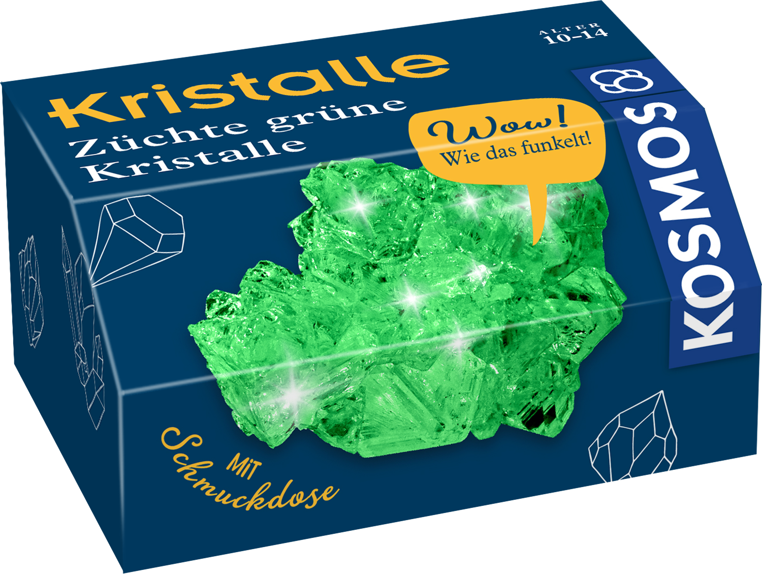 Kristalle grün
