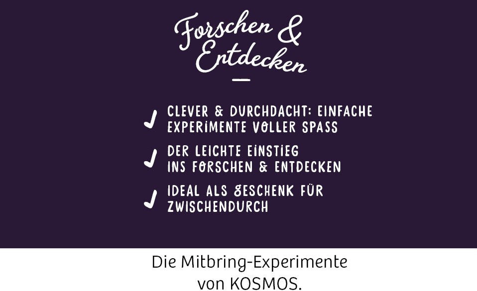 Mitbring-Experimente von KOSMOS