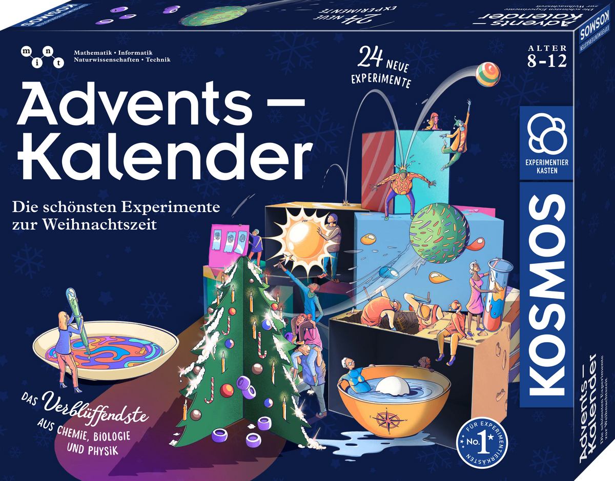 Adventskalender - Die schönsten Experimente zur Weihnachtszeit