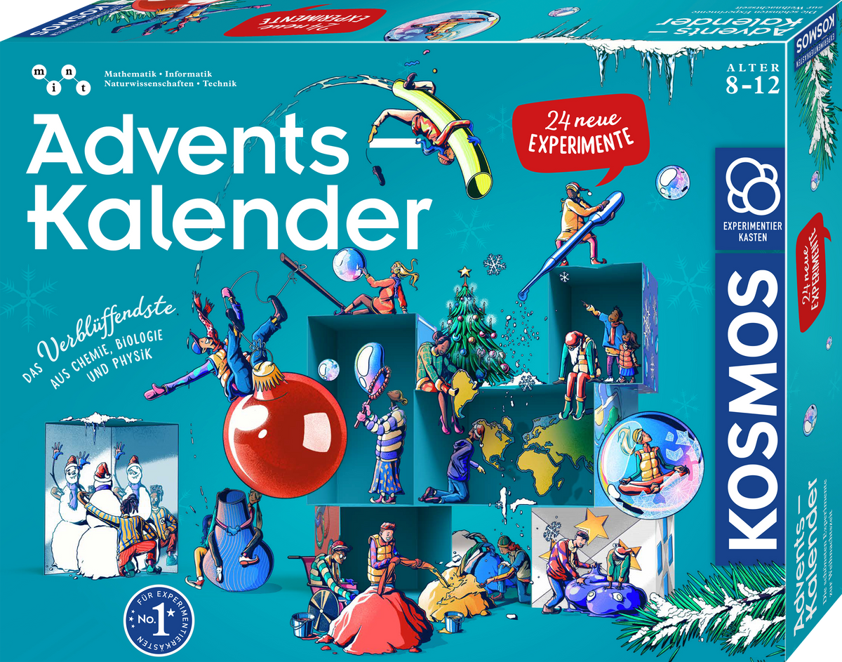 Adventskalender - Die schönsten Experimente zur Weihnachtszeit