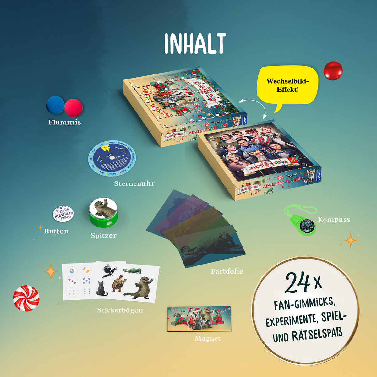 Adventskalender - Die Schule der magischen Tiere - der Film