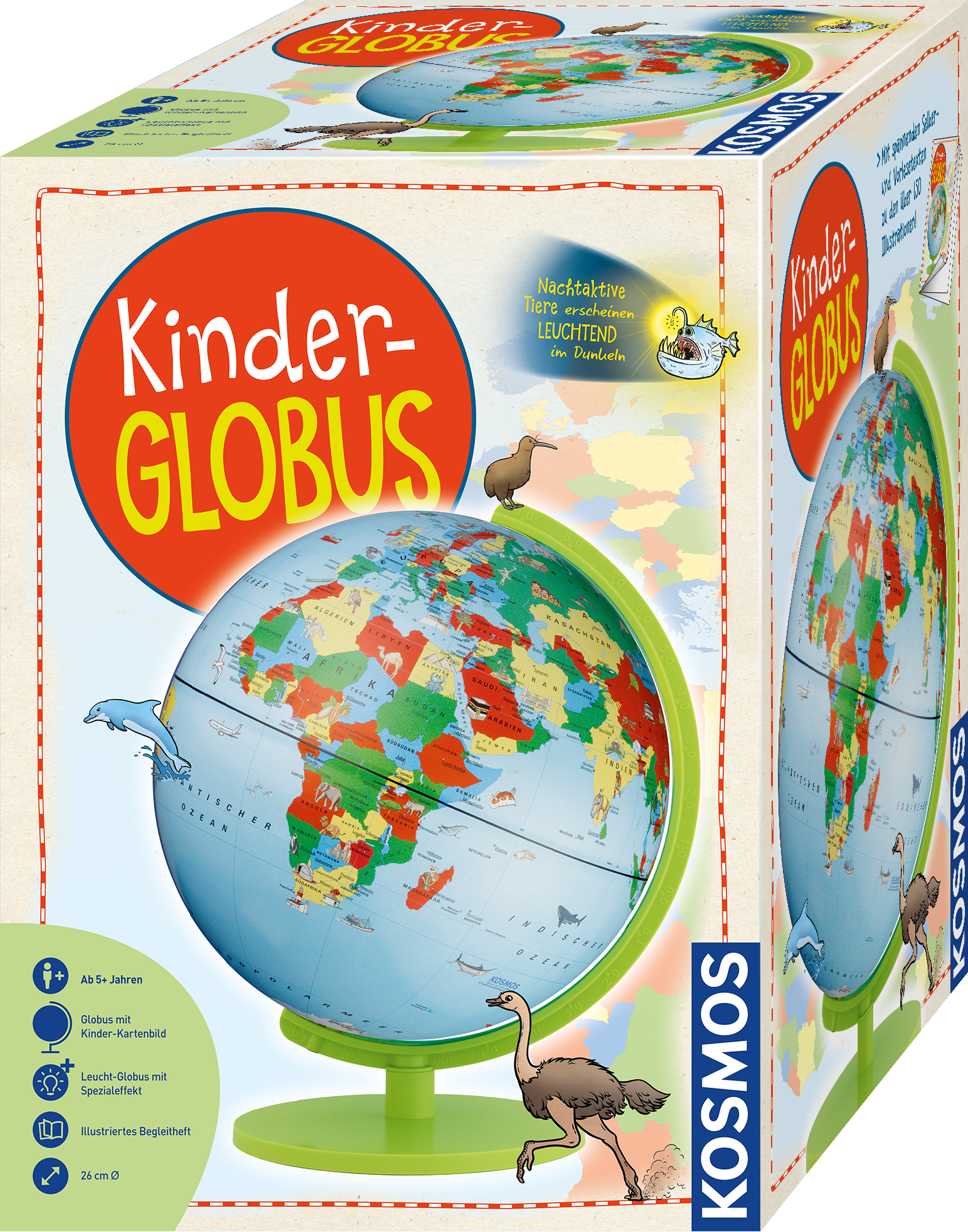 Kinder-Globus (aufgebaut)