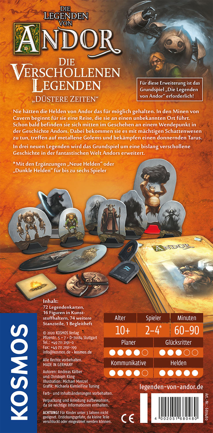 Legends of Andor - The Lost Legends Dark Times