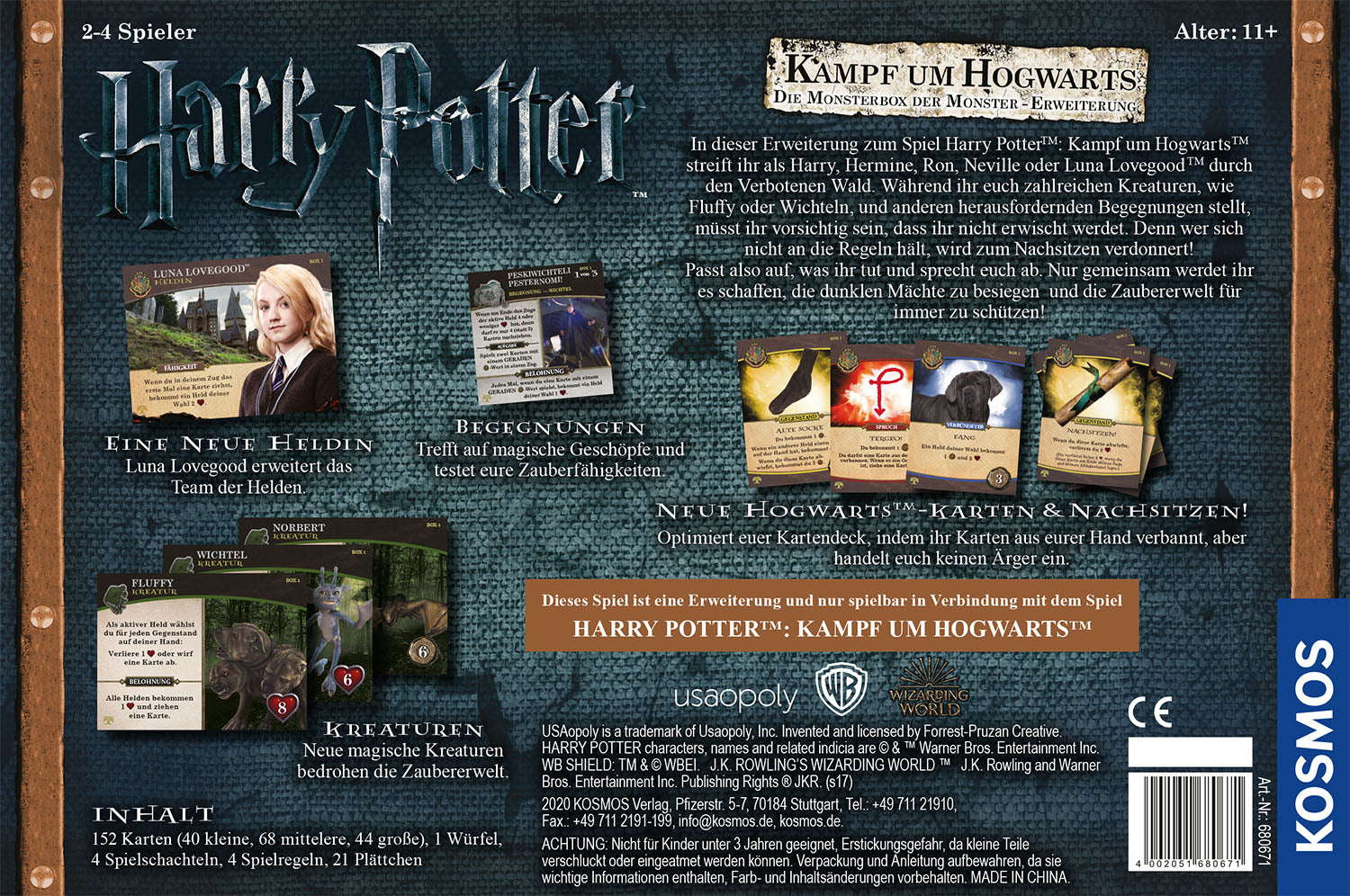 Harry Potter: Kampf um Hogwarts - Die Monster-Box der Monster Erweiterung