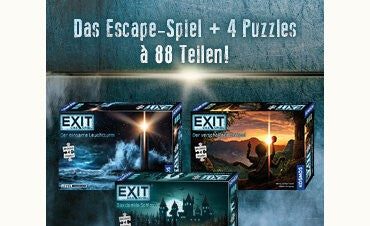 Ein ganz neues EXIT Feeling mit EXIT – Das Spiel + Puzzle