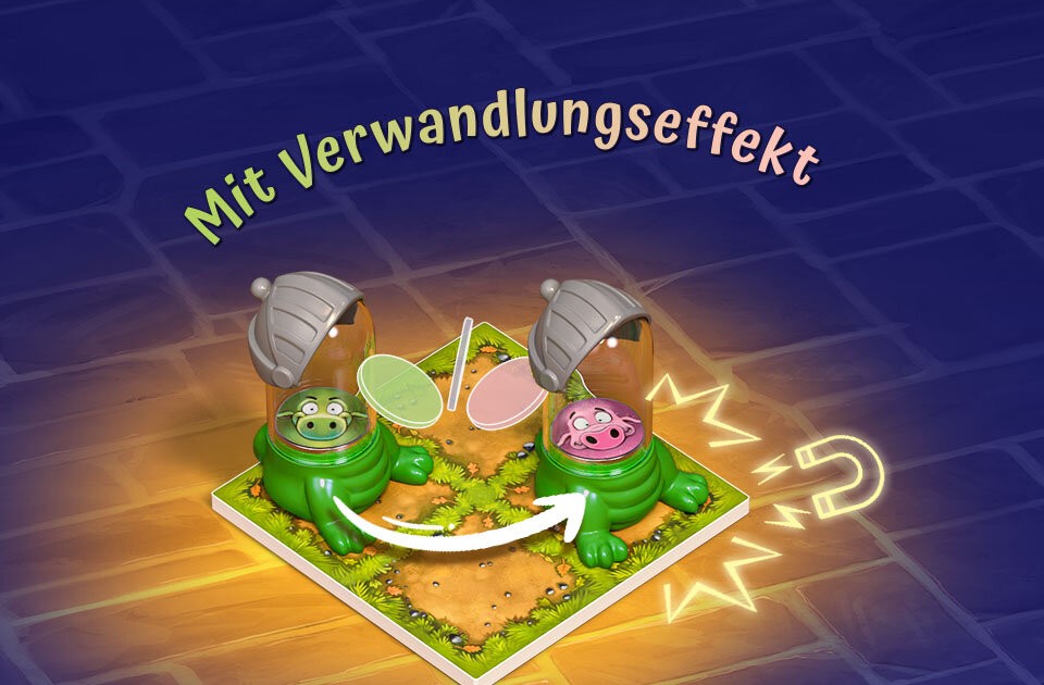Magischer Effekt durch Magnete