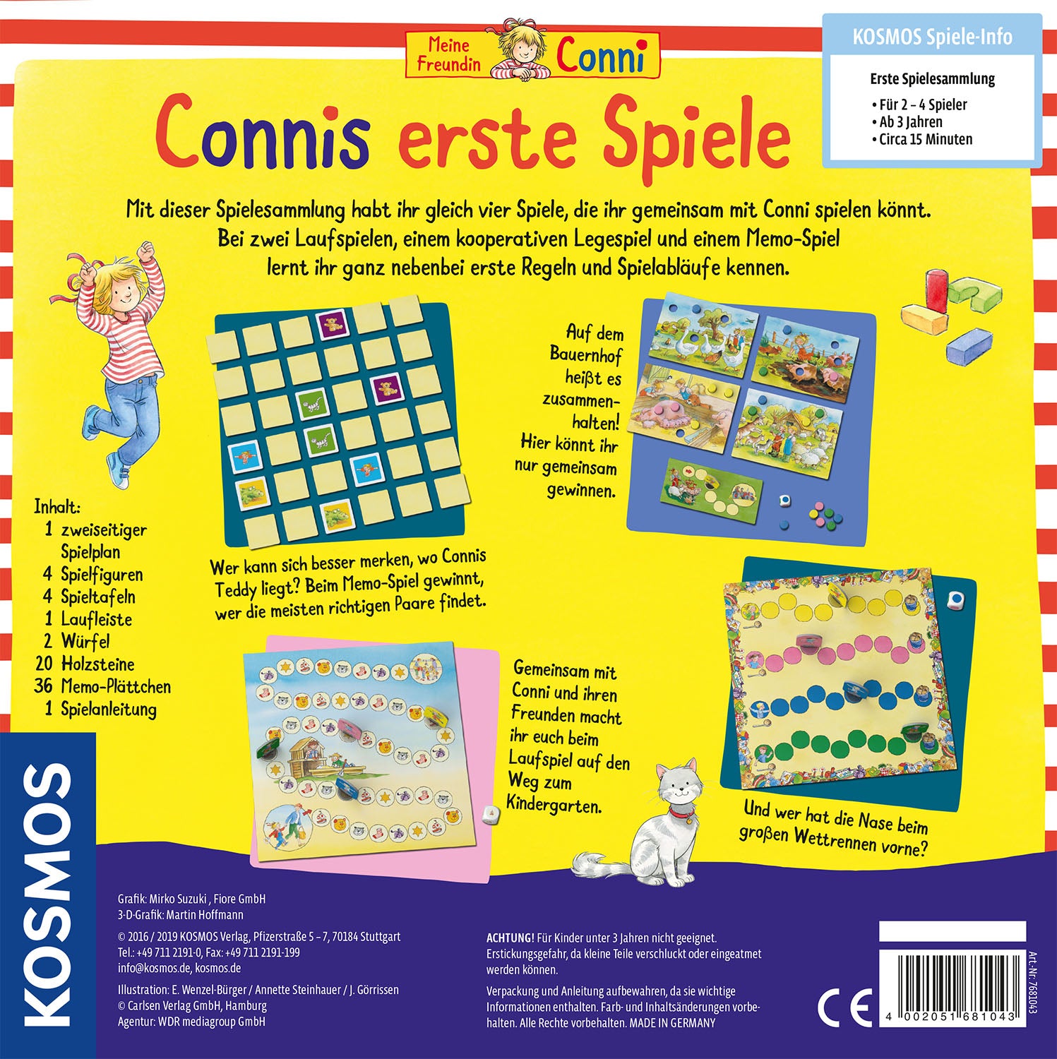 Connis erste Spiele