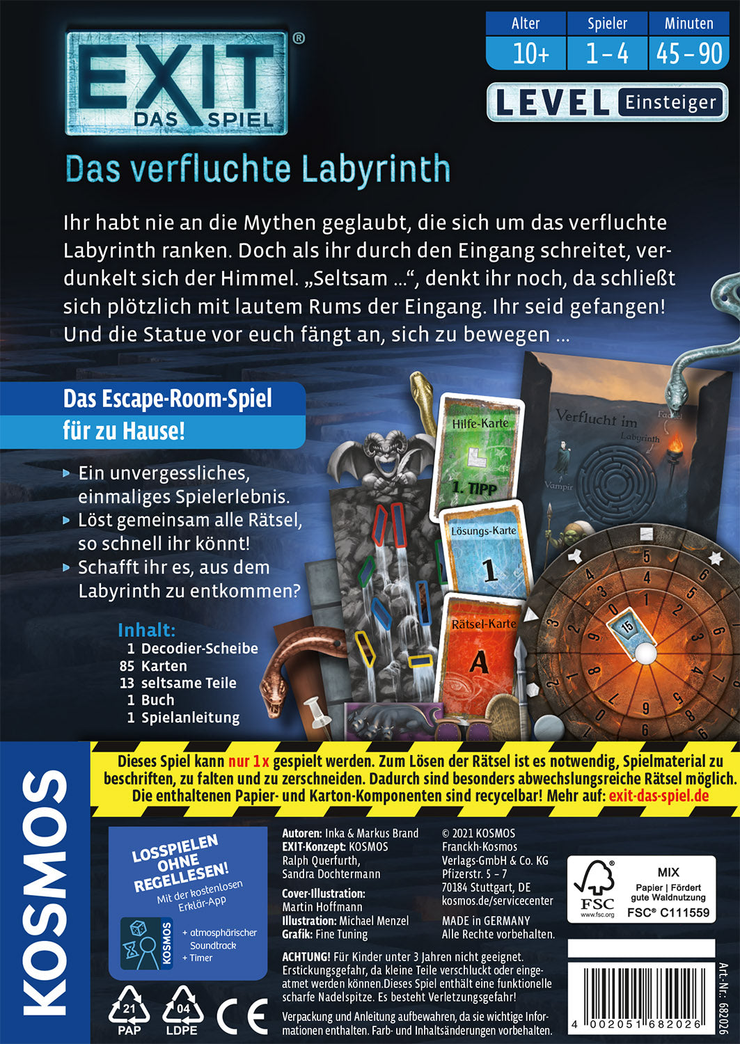 EXIT® - The Game: The Cursed Labyrinth
