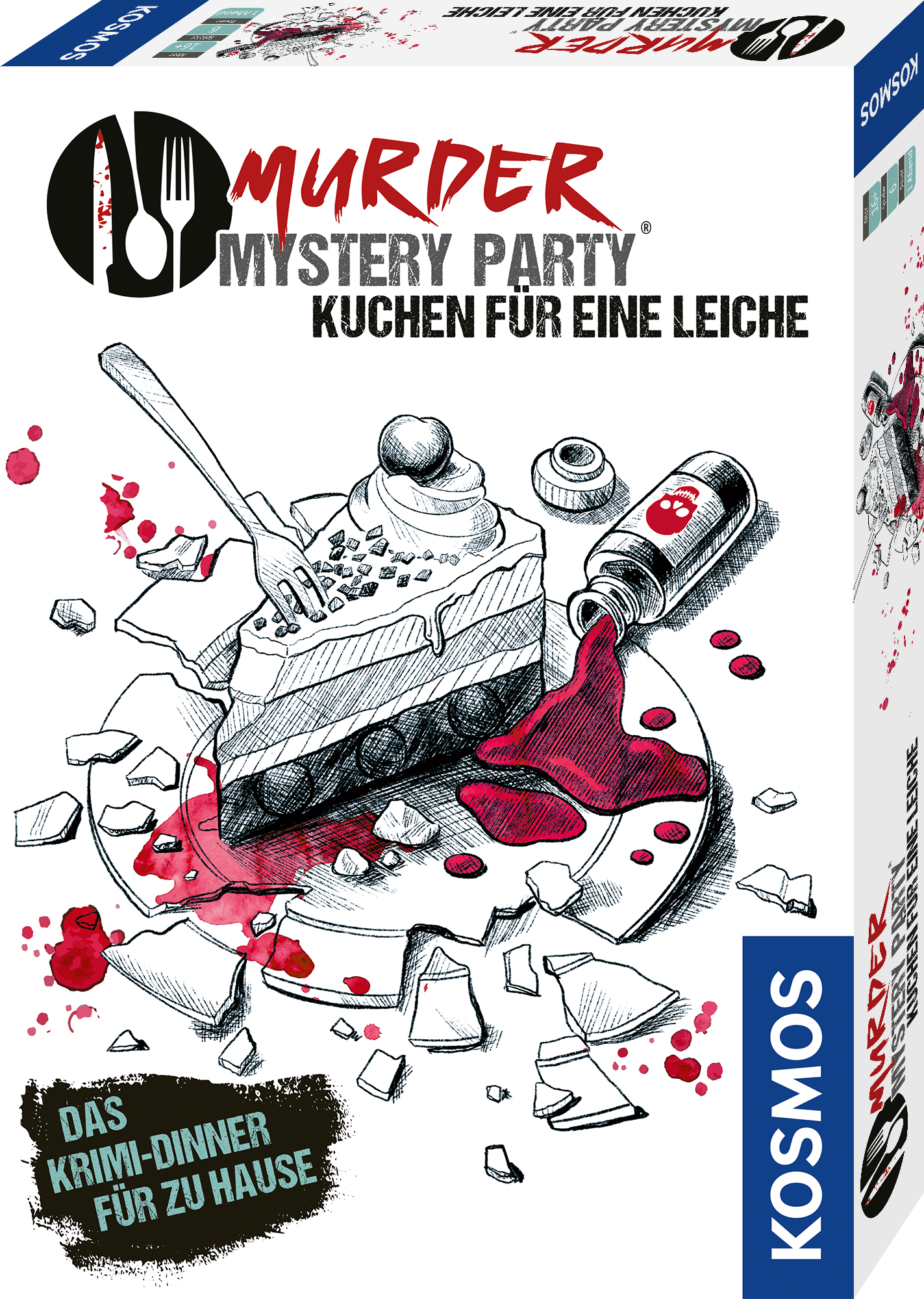 Murder Mystery Party Kuchen für eine Leiche